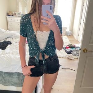 Brandy Green Rae top
